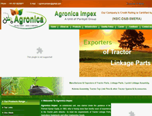 Tablet Screenshot of parmjotindustries.com